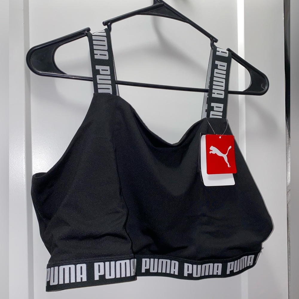 NWT Black Puma Sports Top